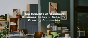 Top Benefits of Mainland Business Setup in Dubai for Growing Companies