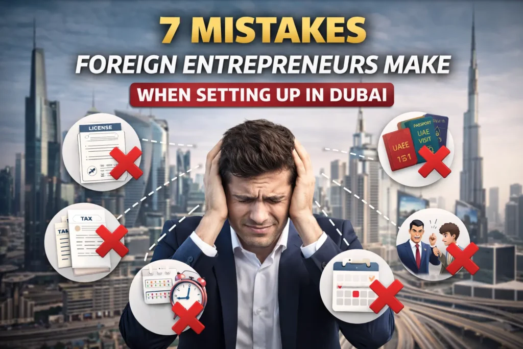 7 Mistakes Foreign Entrepreneurs Make When Setting Up in Dubai